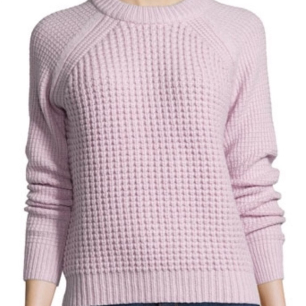 Rebecca Taylor Alpaca/Wool blend sweater lilac